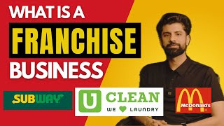 What is a FRANCHISE business amp how does it work businesspodcast entrepreneurship franchise [upl. by Venditti]