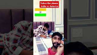 America vs India bhai behan ki ldai 🤣 comedy funny couple shortfeed comedycouple funnyreel [upl. by Rossie662]