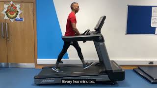 Treadmill test  Gloucestershire Fire and Rescue Service [upl. by Jaan872]