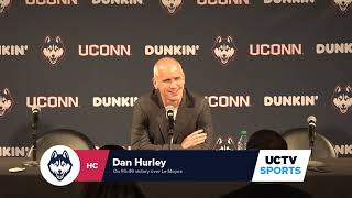 Dan Hurley Postgame Press Conference 1113 LeMoyne [upl. by Hilda]