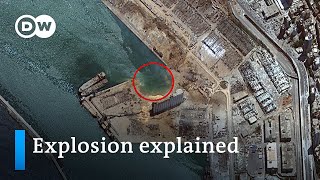 Why was the Beirut blast so massive Ammonium Nitrate explosion explained  DW News [upl. by Idyh56]