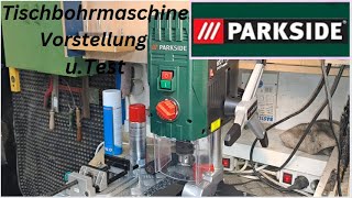 Tischbohrmaschine PTBMOD 710 C3 Vorstellung u Praxistest [upl. by Aihtibat742]