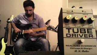 Guitar tube overdrive BK BUTLER TUBE DRIVER  STRAT demo [upl. by Sybyl]