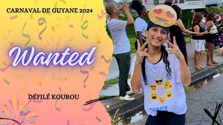 CARNAVAL DE GUYANE 2024  LE GROUPE WANTED  DEFILÉ À KOUROU [upl. by Emmit784]