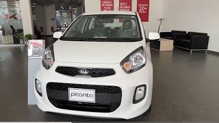 Kia Picanto 2023 Review  Interior And Exterior  White Colour [upl. by Jemmie545]