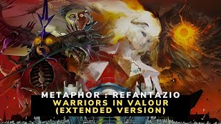 Metaphor  ReFantazio  EXTENDED VERSION Warriors in Valour Battle Theme [upl. by Yffub]