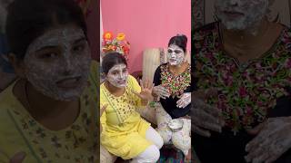 Face pack laga lo 😍 vlog trending dailyvlogs [upl. by Marlin452]