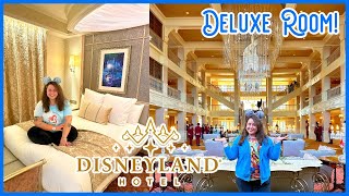 Checking into a DELUXE Room at the NEW DISNEYLAND HOTEL in Disneyland Paris 2024 [upl. by Ttirrem776]