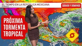 El pronóstico del tiempo en México sábado 5 y domingo 6 de octubre [upl. by Neumark525]