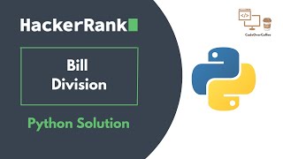 Bill Division  HackerRank  Python Solution datastructures hackerrank java python [upl. by Sosna]