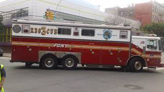 FDNY Rescue 3 Responding [upl. by Shaner]