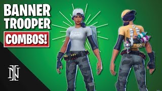 BANNER TROOPER COMBOS in Fortnite [upl. by Leventhal]