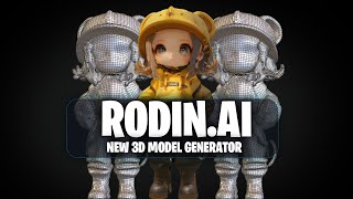 Rodin An Ai 3d model generator that actually works [upl. by Sparkie80]