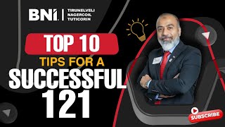 Top 10 Tips for a Successful 121  Mohamed Riaz  BNI TNT TV [upl. by Ecertal]