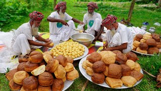 Rasgulla amp Bread  Rasgulla Sweet Dessert Making by Grandpa  Giant Bread amp Sweet for Special People [upl. by Hermosa]