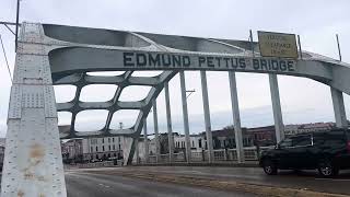 Selma Alabama  Walk Across The Edmund Pettus Bridge [upl. by Ethelind571]