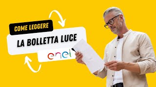 Come si legge la bolletta della luce di Enel Energia [upl. by Vasos]