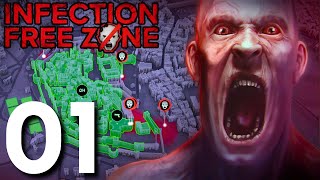 Infection Free Zone EARLY ACCESS Gameplay Part 1  New York USA No Commentary [upl. by Ozner156]