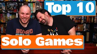 Top 10 Solo Board Games [upl. by Eerahc846]