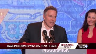 AP McCormick defeats Casey in Pennsylvania US Senate election [upl. by Ardnuassac169]