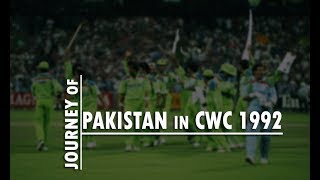 Journey of Pakistan in 1992 World Cup  A Tribute to Team Pakistan [upl. by Bechler]