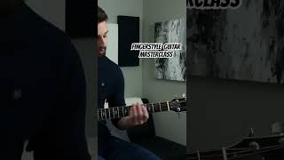 Practice this percussive tapping riff in standard tuning acousticguitar lesson guitartabs [upl. by Onifur]