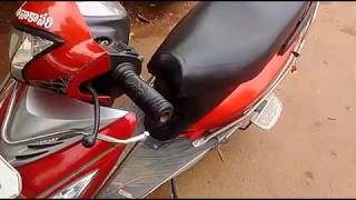 How to Battery change scooty streak in telugu [upl. by Mcadams]