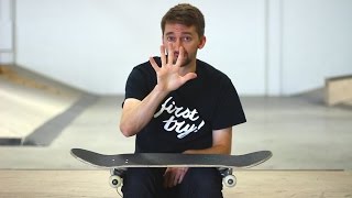 THE 5 EASIEST SKATEBOARD TRICKS FOR BEGINNERS [upl. by Etteloiv97]