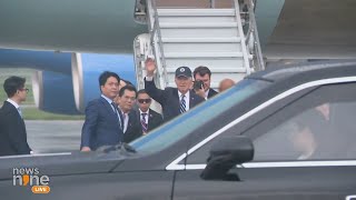 US President Joe Biden departs from Vietnam heads to Alaska for 9 11 memorial I News9 [upl. by Orimar]