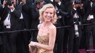 Eva Herzigova on the red carpet for the Opening Ceremony of the 70th Cannes Film Festival [upl. by Ylro288]