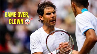 How Rafael Nadal Took REVENGE on Tennis Biggest Cheater Full Story [upl. by Sanferd868]