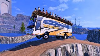 most dangerous in the world eps76 ETS2 ets2 extreme dangerousroad [upl. by Siol466]