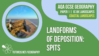 Landforms of Deposition Spits  AQA GCSE Geography  Coastal Landscapes 9 [upl. by Aiduan]