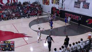 Tipton vs Otterville Boys Varsity Basketball [upl. by Tristam]