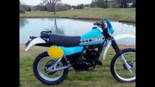 1979 YAMAHA IT 250 Classic 2 stroke Enduro in the Dirt [upl. by Azarcon]