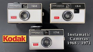 Kodak Instamatic 124 134 and 174 Cameras [upl. by Dacie]