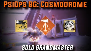 Solo GM PsiOps Battlegrounds Cosmodrome Solar Titan w Hierarchy of Needs Destiny 2 [upl. by Notnef864]