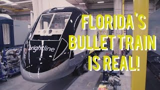 Bullet Train in Florida Being Built  FAST FORWARD [upl. by Cott]