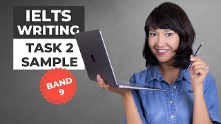 Band 9 IELTS Writing Task 2 SAMPLE ANSWER  Discuss both views [upl. by Ecinrahs]