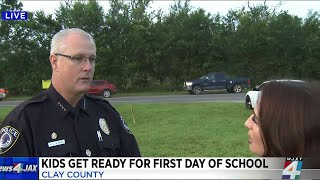 Clay County District Police Chief offers reminders on first day [upl. by Bueschel922]