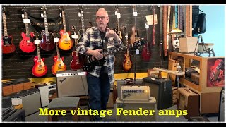 More vintage Fender amps [upl. by Eelarac366]