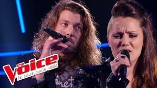 Florent Pagny – Chanter  Jérémie Clamme VS Julie Moralles  The Voice France 2016  Battle [upl. by Tiphany]