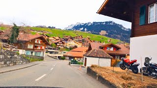 Driving in Switzerland 4K  Most Beautiful Road Trip in Swiss Alps 🇨🇭 [upl. by Maloney]