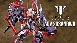 Megami Device AUV Susanowo Kotobukiya Product Preview USA Gundam TV [upl. by Aurelio]