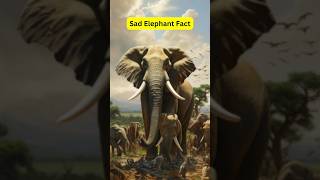 Sad Elephant Fact  Lose their tusks shorts elephant animalfacts [upl. by Seerdi]