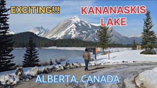 KANANASKIS LAKE  ALBERTA CANADA  Big Brother travel nature lake mountains canada [upl. by Redlac]