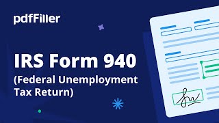 How to Fill Out Form 940 FUTA Tax Return [upl. by Kriste]