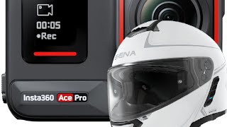 Sena helmet works with the insta 360 Ace Pro [upl. by Weisberg]