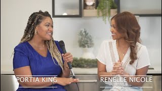 Portia King Interviews ActressSinger Renelle Nicole [upl. by Sordnaxela]