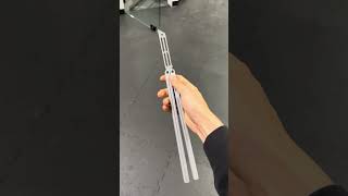 Butterfly Knife Tricks with Longest Balisong [upl. by Justina375]